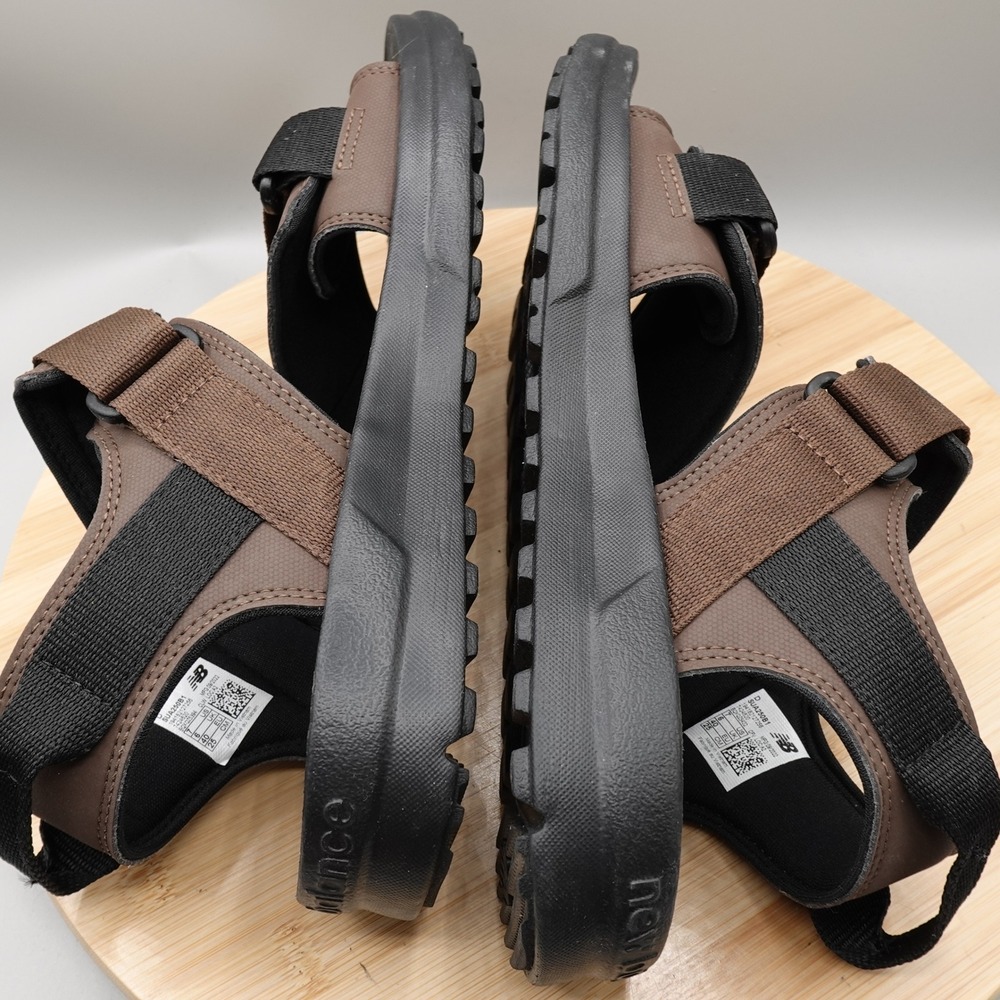 New Balance Sandals Mens 7 Brown Sport Lightweight Outdoors SUA250B1 - Picture 5 of 8